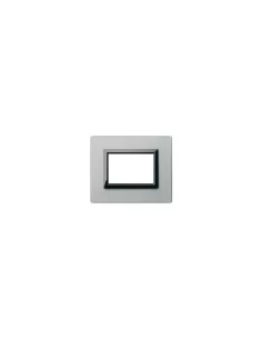 Ave 45pv3gl 3-module glass plate in silver grey