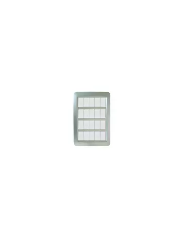 PLACCA YES TECNOP.3+3 MOD.BIAN.BANQ