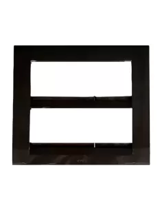 Ave 45p010gm RAL45 technopolymer plate 10 modules metallic grey