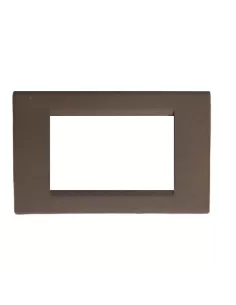 Ave 45p93gv placca metallo grigio velluto 3 posti od