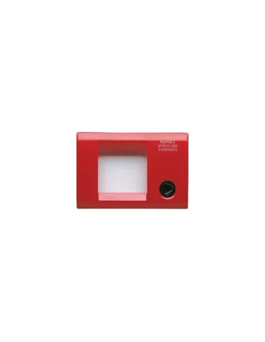 Gewiss gw32452 white emergency autop plate