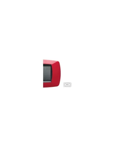 Plaque Master Modo 39tc154 rouge 4 places