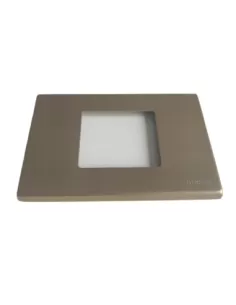 Bticino 503//40//nb plaque magique 1 module carré bronze d'aluminium