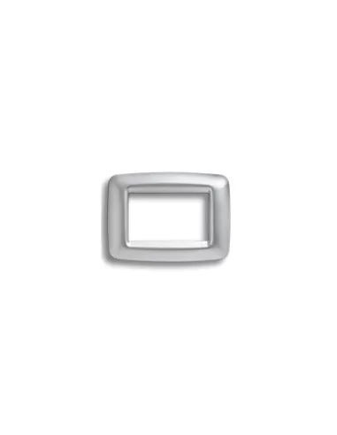 Placca 4 p cromo soft playbus