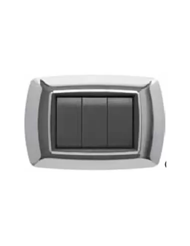 Feb 2983//cr life series 3-seater chrome plate