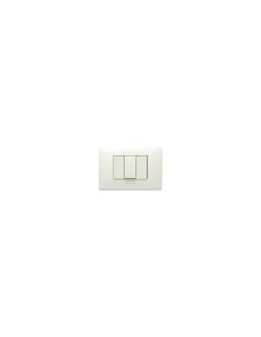 Master 39tc303 plaque de passage 3 places blanche pour