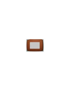 Legrand 685607 plaque à voile ronde terra rossa 4mod