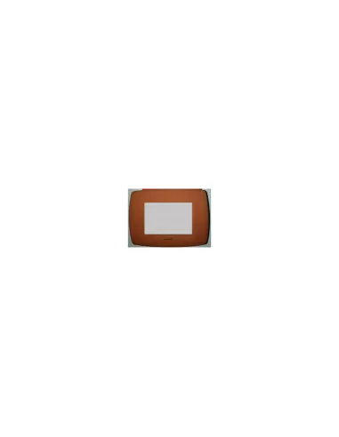 Legrand 685607 plaque à voile ronde terra rossa 4mod