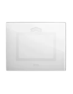 PLACCA TOUCH VETRO S44 BIANC.NEUT3M