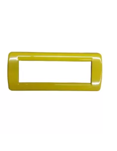 Vimar 16756.02 6-Module Plate Metallic Yellow