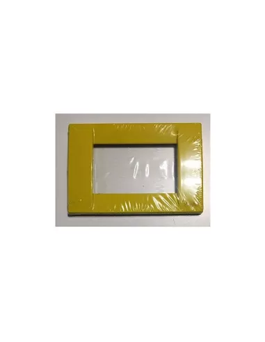 Vimar 16736.02 Classic Plate 6 Modules Yellow