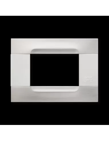 Urmet 10903 b 91 Plaque métallique en acier à 3 modules