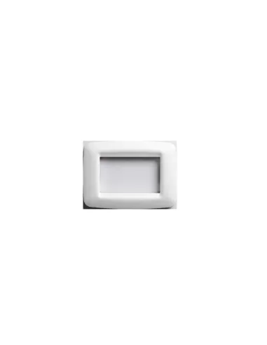 Gewiss gw32242 placca 2 p bianco nuvola playbus young