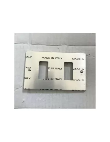 Marlanvil 1372 ou plaque 115x72 2 trous-oxidal