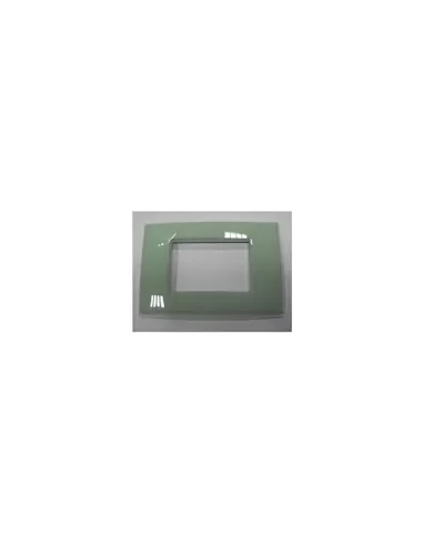 Siemens 5tg90201vs plaque 3 modules vert sauge