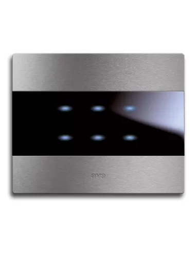 PLAQUE EN ALUMINIUM NATUREL AVETOUCH 6COM