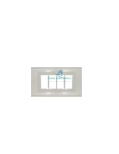 Zippo 6054 Bticino Magic White 4-Platz-Teller