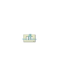 Vimar 08637.I.12 plaque 3f pour boîtes rectangulaires blanches