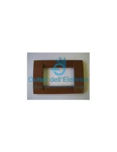 Vimar Idea 16733.57 Classic Plate 3 Module aus Teakholz