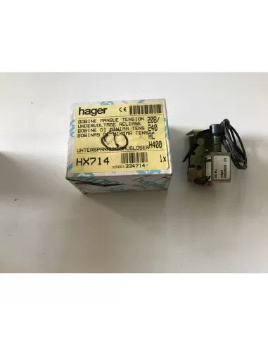 Bobina de voltaje mínimo Hager hx714 de 208-240 V CA para h400 hx714