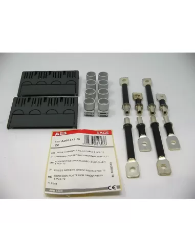 Kit de terminales traseros ajustables abb t2 (paquete de 8 piezas) 1sda051473r1