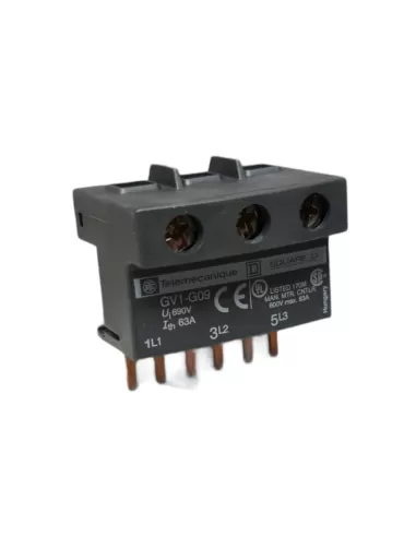 Bloc de bornes d'alimentation Schneider GV1G09