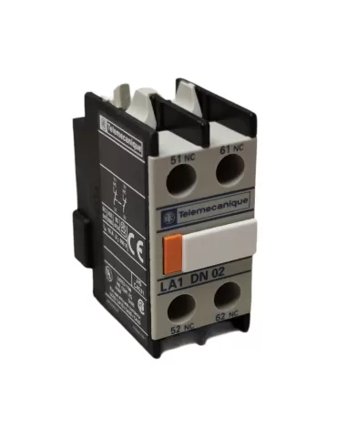 Schneider Telemecanique Front Contact Block 2NC LA1DN02