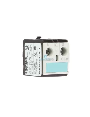 Siemens 3rh19111aa01 auxiliary contact block 1nc