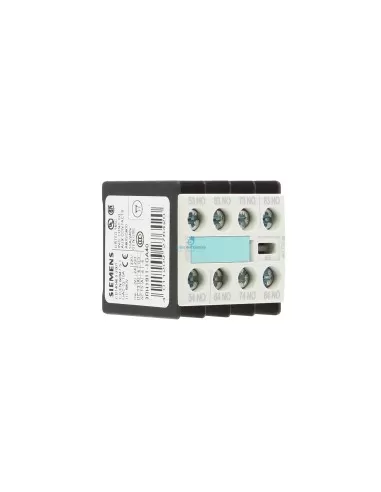 Siemens 3rh19111ga40 blocco contatti ausiliari 4na per contattori s00
