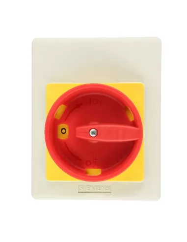 Plaque frontale d'urgence Siemens 3rv19234e pour s0, s2, s3