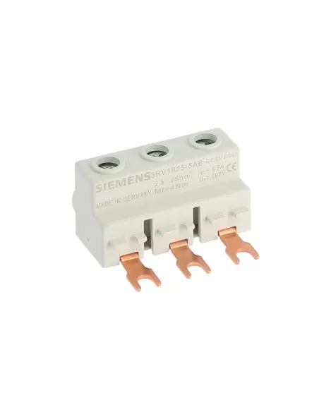 Siemens 3rv19255ab morsetto alimentazione sbarre x s0 (sup )