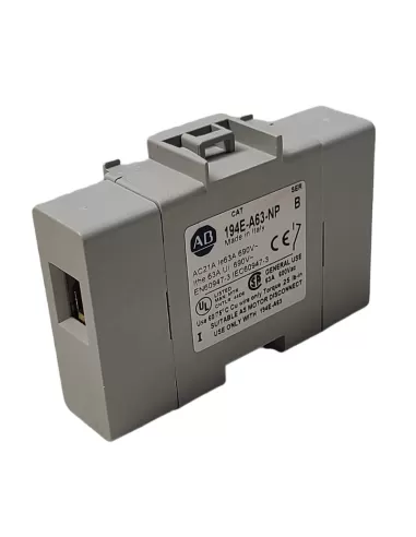 Allen-Bradley 194e-a63-np fourth pole 1 na touch mount fon