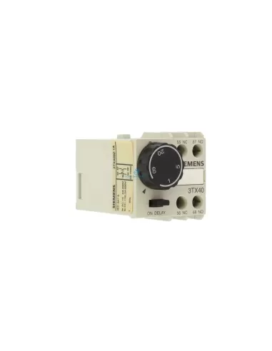 Siemens 3tx40921a rele temporizado 1-60s 3tf/3th3 1na 1nc