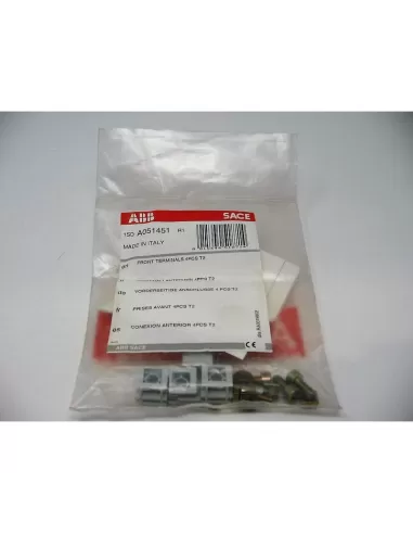 Kit de bornes avant Abb t2 (paquet de 4 pièces) 1sda051451r1