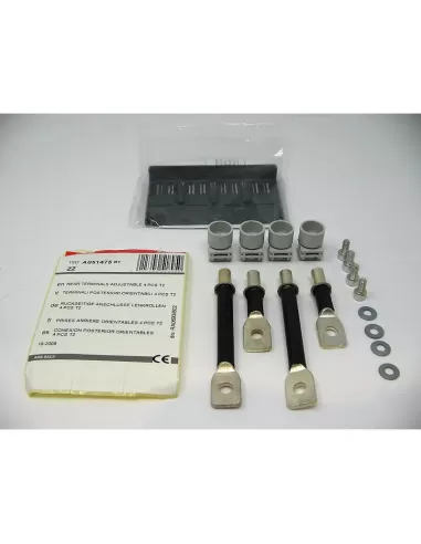 Kit de bornes arrière réglables Abb t2 (paquet de 4 pièces) 1sda051475r1