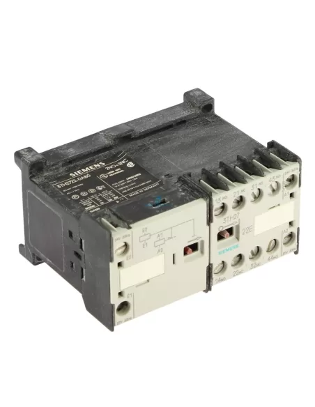 Siemens 3th27220ab0 auxiliary contactor 4a 2na 2nc 24vdc