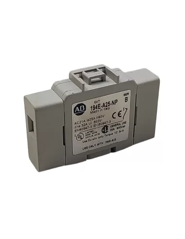 Allen-bradley 194e-a25-np cuarto polo 1 na montaje empotrado táctil