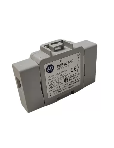 Allen-bradley 194e-a32-np cuarto polo 1 na táctil montaje empotrado