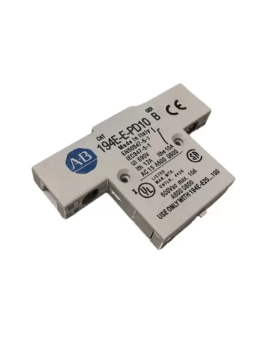Bloc tactile auxiliaire Allen-Bradley 194e-e-pd10 1 Tactile