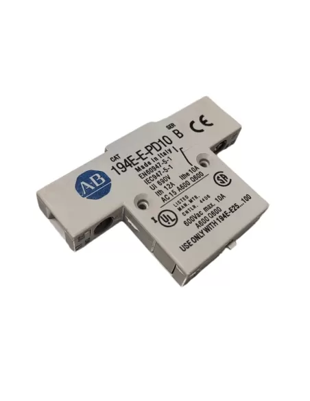 Allen-bradley 194e-e-pd10 blocco di tatto ausiliario 1 tat
