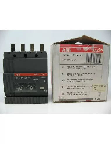 Libération différentielle Abb rc 212 soumise s1 1sda013285r1