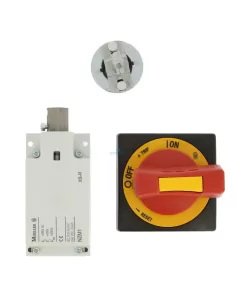 Kit Eaton Nzm1-xsr-r pour interrupteur principal, connexion côté droit, poignée rouge