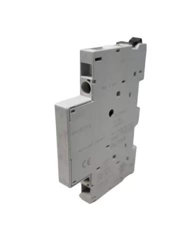 Aeg 136165 mahs11lr auxiliary contact right side 1no 1nc for mbs32//63