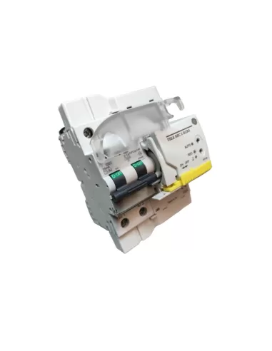 Disjoncteur différentiel GE Power 677163 REC2 DPCAI100C16//030, 2 pôles, 16 A, 30 mA, réarmement automatique