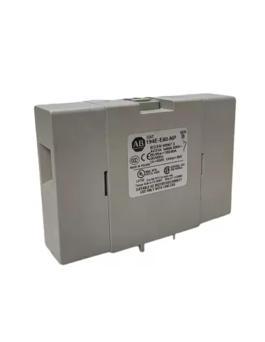 Allen Bradley 194e-e80-np quatrième broche 1 na tact montage avant
