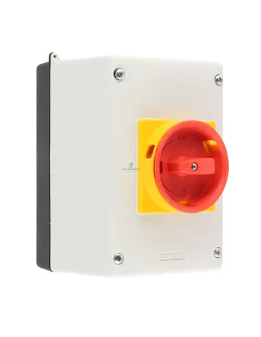 Boîtier isolant Siemens 3rv19231ga00 IP55 x S0 72 mm d'urgence