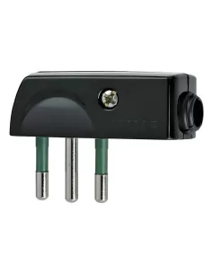 Vimar 00206 Prise spa 2P T 10A 10A 90� Noir 2