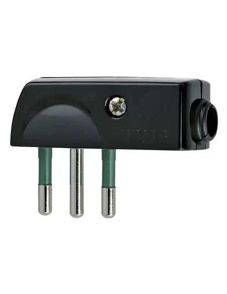 Vimar 00206 2P T 10A Spa 10A 90° Prise noire