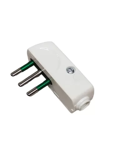 Vimar 00206.B 2P T 10A Spa 10A 90° Prise blanche