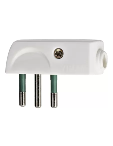 Vimar 00206.B 2P T 10A Spa 10A 90? Enchufe blanco